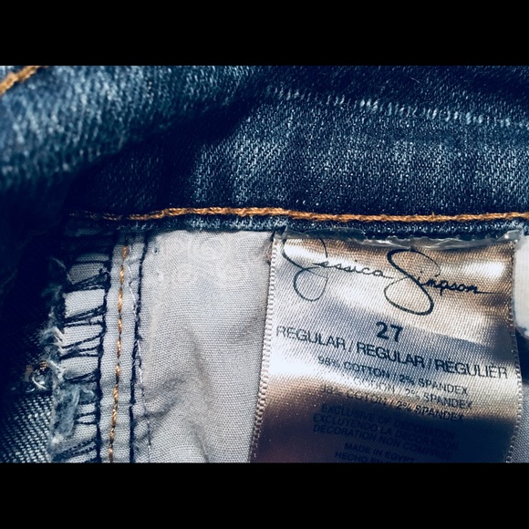 Jessica Simpson Sunset Boot Leg jeans 👖 sz 27 R - Picture 8 of 8